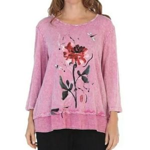 Jess & Jane Dragonfly Cotton Top